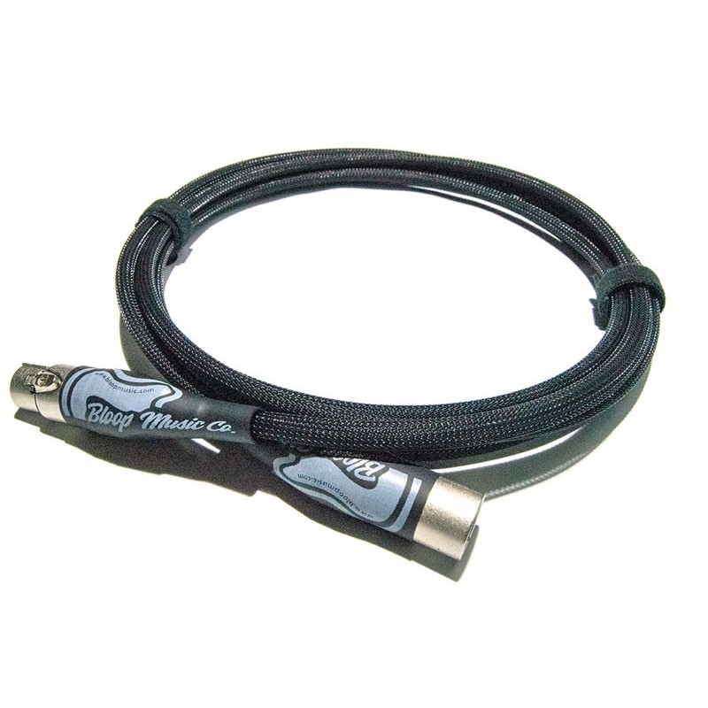 Bloop Quad Core Microphone Cable - Black Bloop Quad Core Microphone Cable - Black