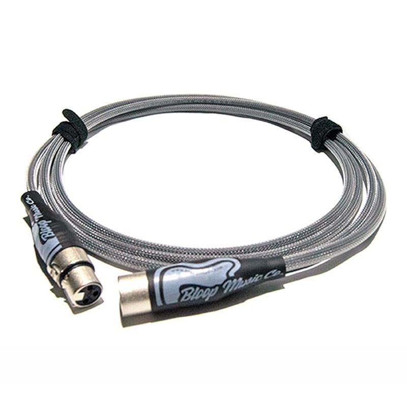 Bloop Quad Core Microphone Cable - Clear Bloop Quad Core Microphone Cable - Clear