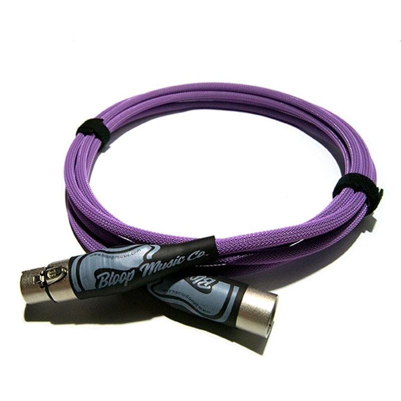 Bloop Quad Core Microphone Cable - Purple Bloop Quad Core Microphone Cable - Purple