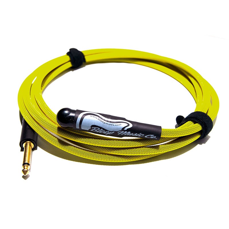 Bloop Instrument Cable - Neon Yellow Bloop Instrument Cable - Neon Yellow