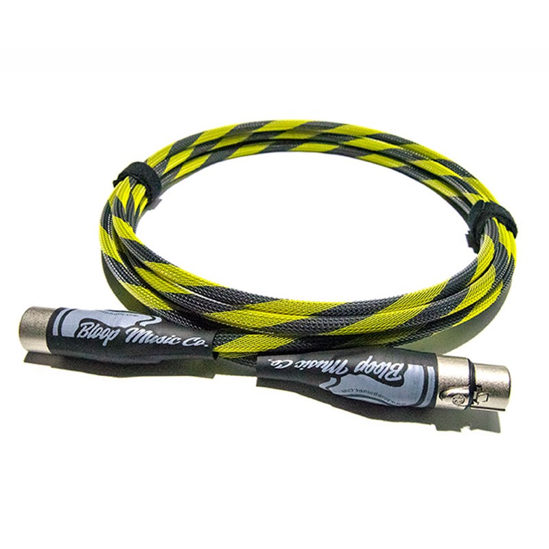 Bloop Quad Core Microphone Cable - Hazard Bloop Quad Core Microphone Cable - Hazard